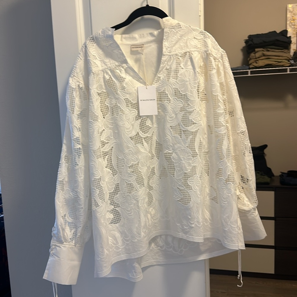 ✨NEW ✨ Marlene Birger Chalais Shirt Embroidered